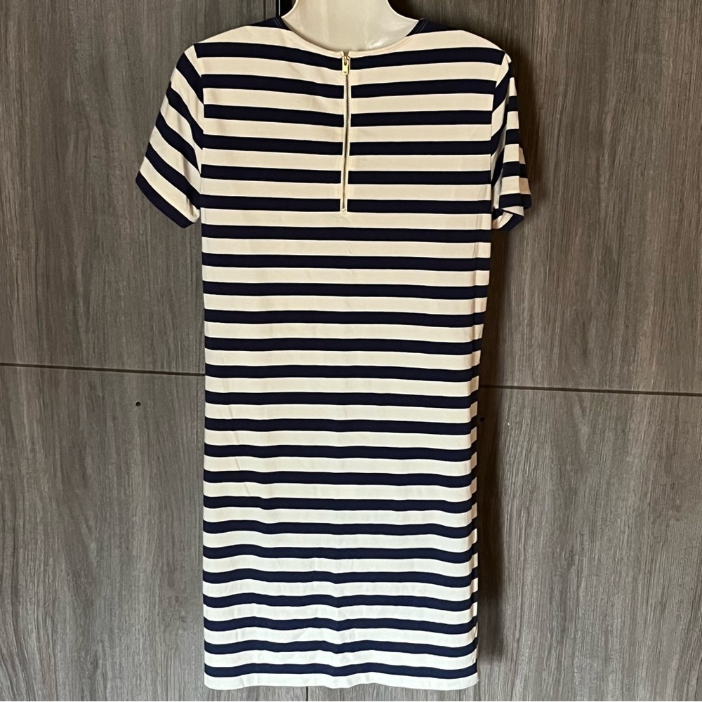 Vineyard Vines Dress Blue White Striped - Picture 3 of 6